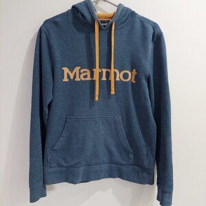 Marmot Men's Coastal Pullover Fleece Hoodie with golden logo Men's Size S